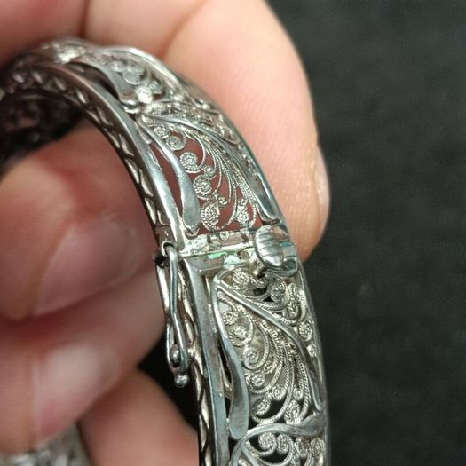beautiful vintage 925 silver bracelet