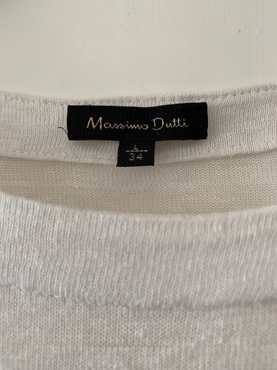 Massimo Dutti cotton/linen jumper