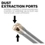 Bosch SDS Max 25mm x 500mm Speed Clean Masonary Bit Image 3