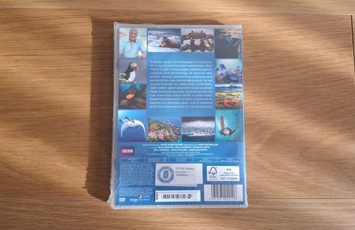 DVD,  Blue Planet II, BBC Earth, narrated by David Attenborough
