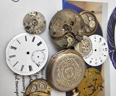 Vintage Watchmaker Parts lot
