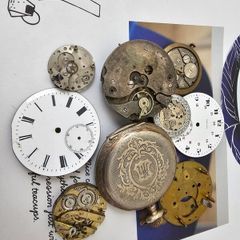 Vintage Watchmaker Parts lot