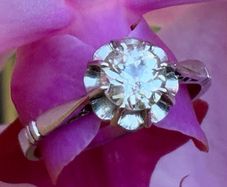 Antique Art Deco Diamond Solitaire Ring