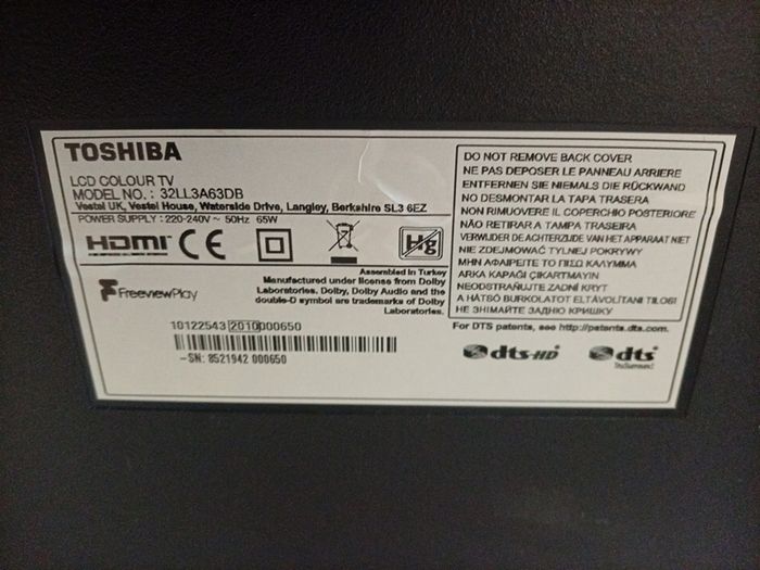 Toshiba TV
