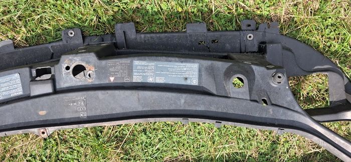 Trafic Vivaro Primastar slam panel intercooler headlight grill rail