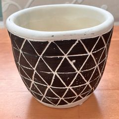 New Black&Cream Indoor Plant Pot