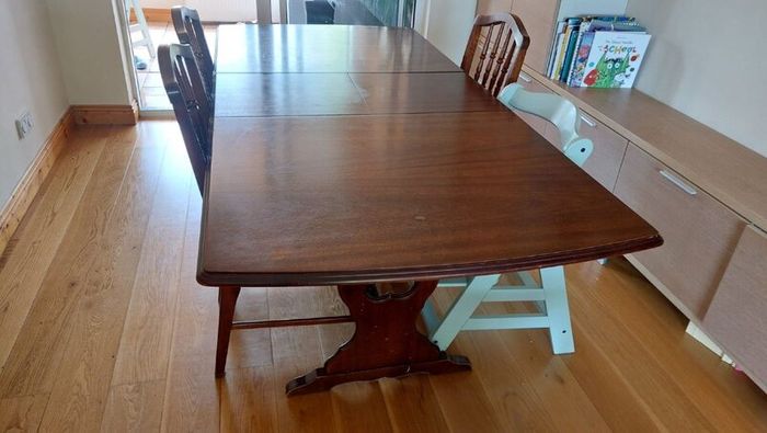 Table and chairs
