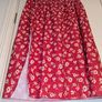 Gorgeous floral midi skirt with side slit Image 7