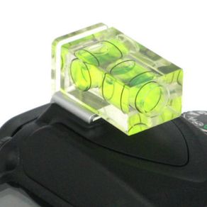 Hot shoe Double Spirit Level