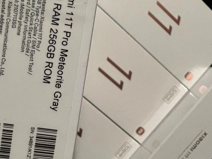 Xiaomi 11T Pro 5G,12/256GB (GLOBAL VERSION)Brand New Sealed Dual Sim 2 Years Warranty
