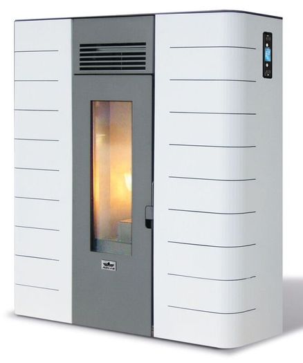 Iris Black 16 kW Pellet Boiler Stove