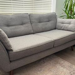 DFS Zinc 3-Seater Sofa