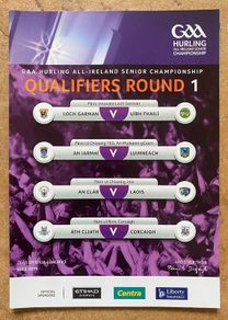 2016 Senior Hurling Championship Round 1 Qualifiers Programme