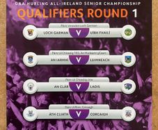 2016 Senior Hurling Championship Round 1 Qualifiers Programme