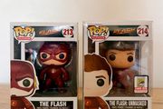 Flash &amp; Flash Unmasked Set - SDCC - DC - Funko Pop