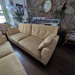 Michael Murphy Chamfer Sofa Suite 3 Seater and 2 Seater