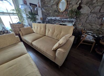 Michael Murphy Chamfer Sofa Suite 3 Seater and 2 Seater
