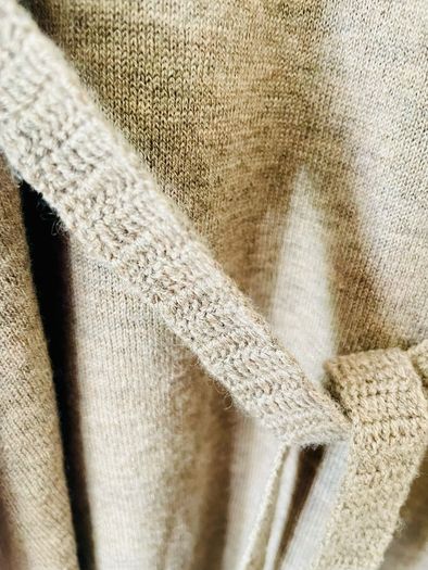 Massimo Dutti Wool and Cashmere Knit Dress Beige Belted Dress Size M
