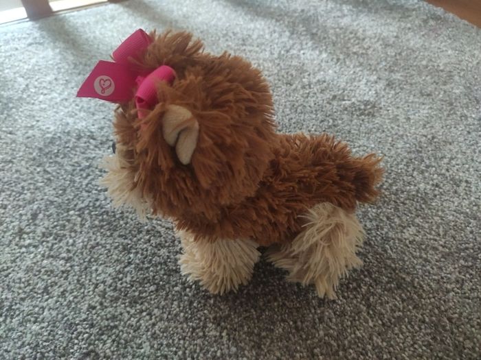 Official Nickelodeon JoJo Siwa "BowBow" plush puppy dog, released in 2017 by Just Play.