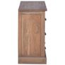Sideboard 90x30x58 cm Solid Teak Wood Image 5