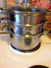 Steel steamer