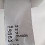 H&M Grey and Pink Print Blouse Sz 44 (Fit 12-14UK) Image 5