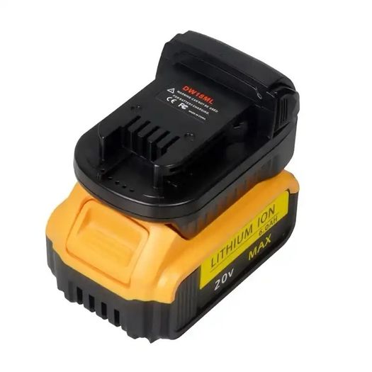 Battery Adapter Converter For Dewalt 18V 20V Li-ion Battery DCB182 DCB205 To For Milwaukee 18V Battery Power Tool