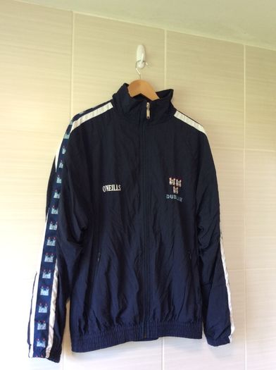Dublin GAA Jacket. Official Oneills Mens Track Jacket. Season 1998/2000. Original From The Time. Not A Modern Day Remake.