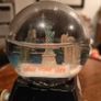 Retro New York City Snow globe calendar WTC Image 2