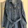 ladies denim dress Image 3