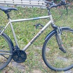 Dawes Kalahari hybrid bike and Burg watcher lock
