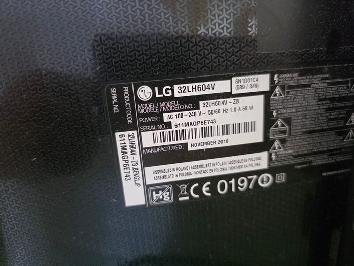 Lg 32' Smart Tv