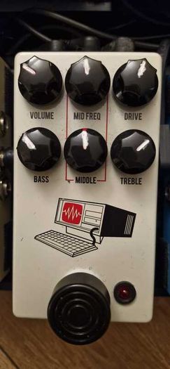 JHS Hard Drive Guitar Pedal - Distortion Tan