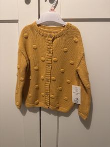 New with tag cardigan 100% organic cotton 18-24 m