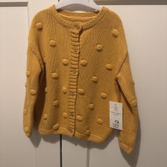 New with tag cardigan 100% organic cotton 18-24 m