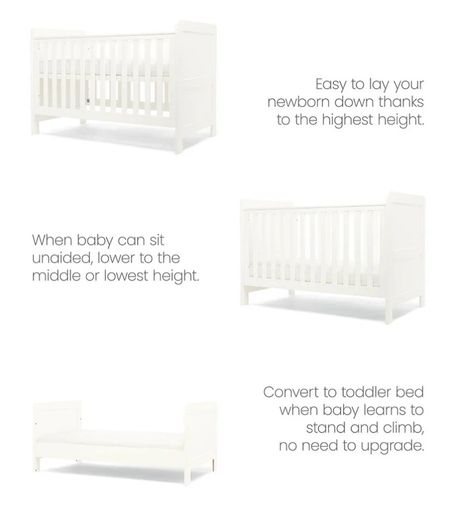 Mama's & Papa's Railto cot bed