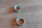 Silver Colour Earrings