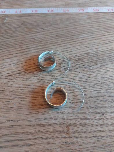 Silver Colour Earrings