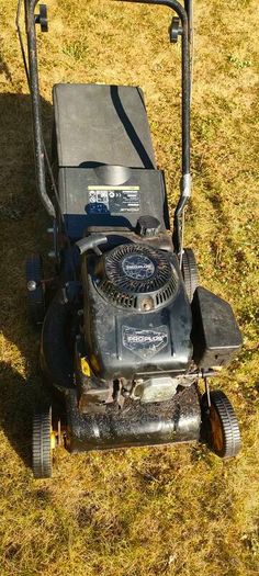 Petrol lawnmower