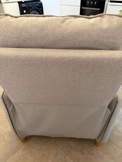 Large reclining lounge chair