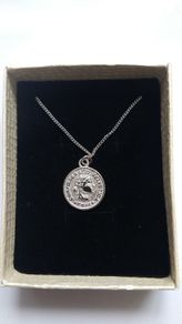 Necklace Coin Timeless Elegance  Unisex Designer Necklace for Every Occasion