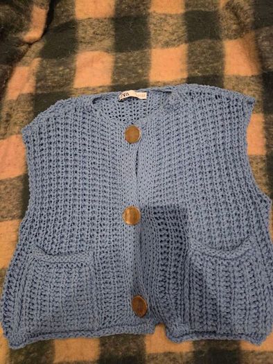 Zara chunky knit top