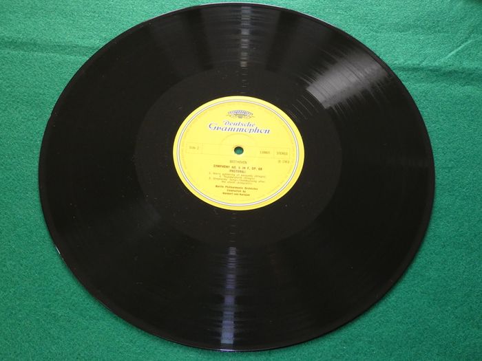 Beethoven Pastoral Herbert Von Karajan Uk Pressing Lp