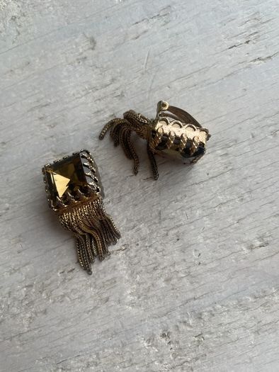 Vintage Italian Clip on Earrings
