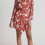 REISS Tilda Graphic Floral Print Dress Sz 8UK - Bnwt Rrp 270 Image 2