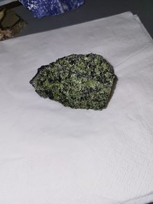 Olivine and peridot specimen