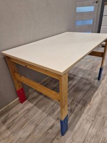 IKEA SANSAD Height-adjustable childrens Table