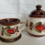 Schramberg, Bernau, vintage tea set, Delph, Retro coffee set Image 3