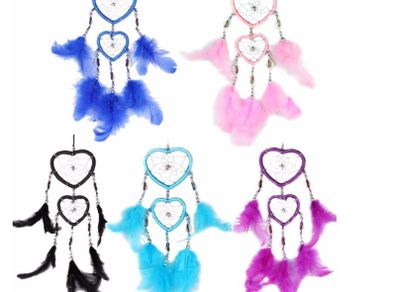 Love Heart Dream Catcher Decor Ornament