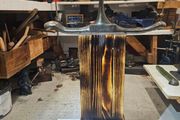 tin smiths anvil and stand